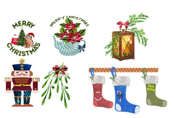 Christmas Clipart Set 2: A Designer’s Review for Holiday Illustrations
