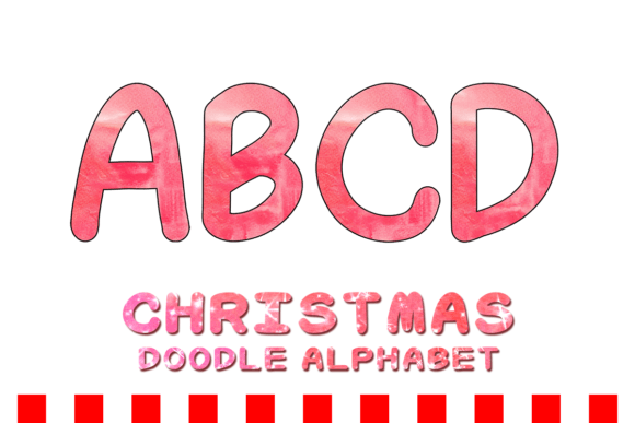 Christmas Doodle Alphabet Letter 157 Review: A Practical Graphic Design Asset