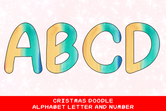 Christmas Doodle Alphabet Letter 62: A Designer’s Review for Illustrations
