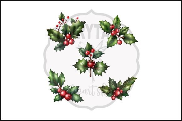 Christmas Holly Berry Decor: A Designer's Review of Seasonal Illustrations