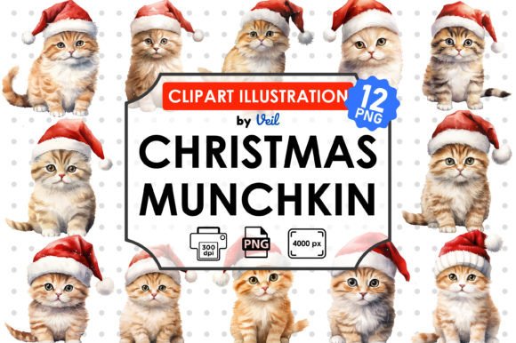Christmas Munchkin Clipart Bundle: A Designer’s Review of Holiday Illustrations