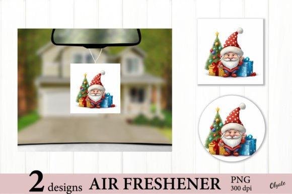 Gnome Airfresh Sublimation. Christmas & Illustrations