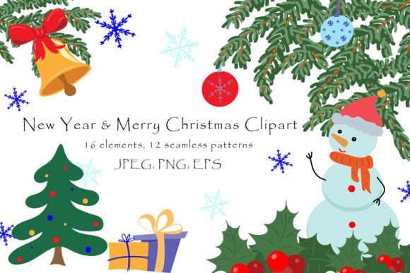 New Year Merry Christmas Clipart: A Practical Review for Illustrations