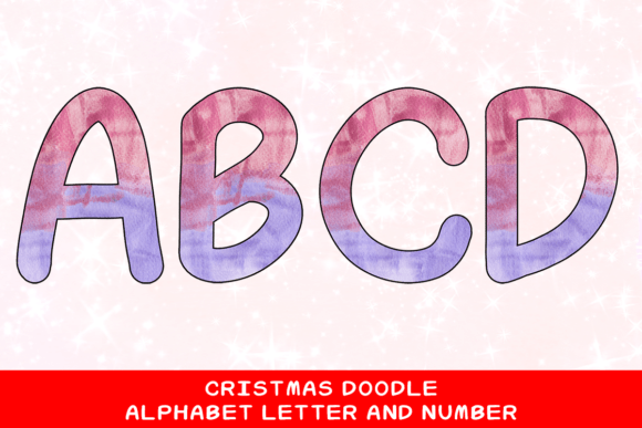 Review: Christmas Doodle Alphabet Letter 48